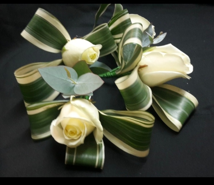 Wedding buttons holes and corsages