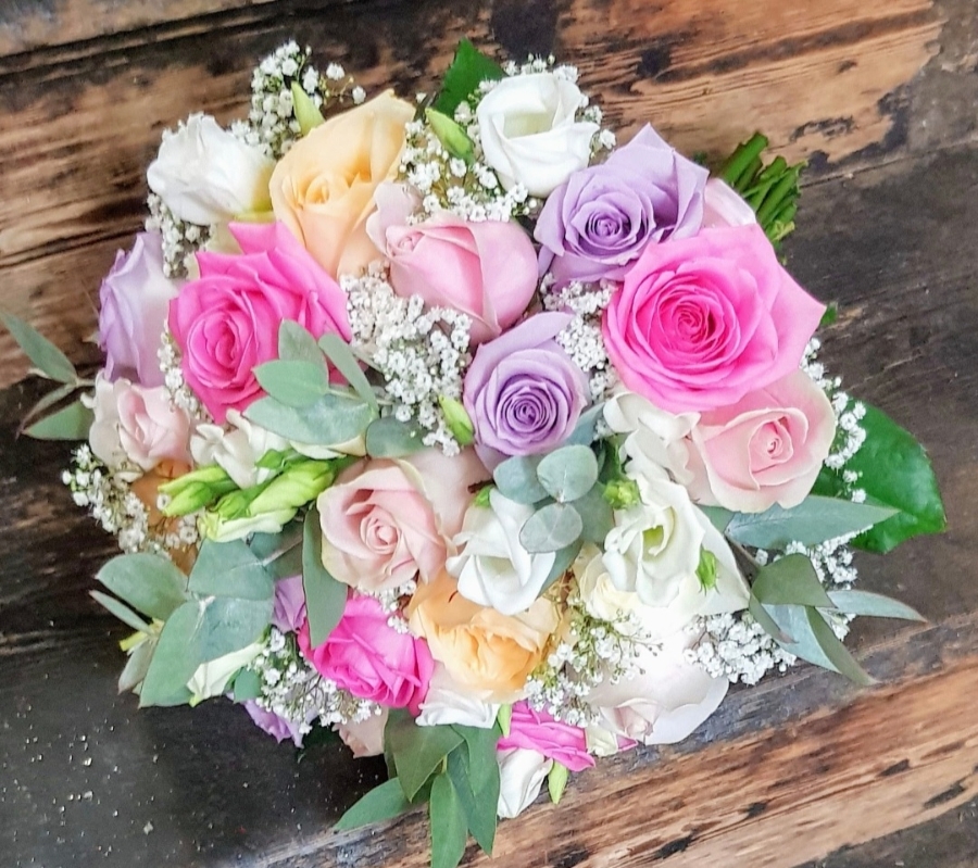 Wedding flowers Hand Tied